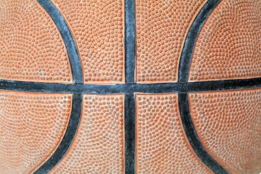 leather textured basketball background