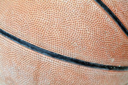 leather textured basketball background