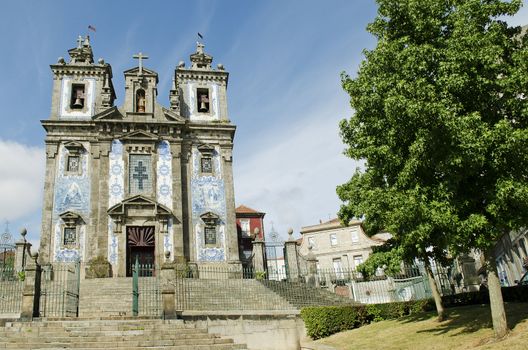 santo ildefonso church in porto portugal