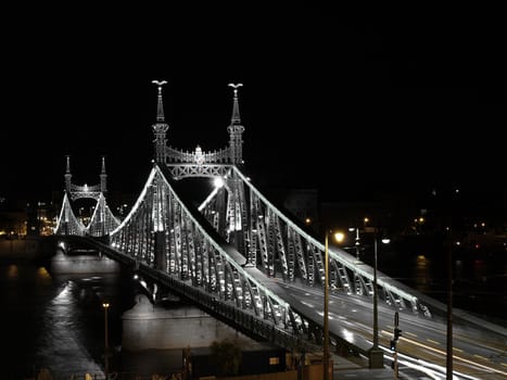 Liberty bridge of Budapest