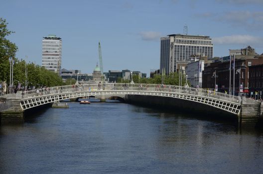 A beautiful scene in Dublin, the beautiful capital of Iteland