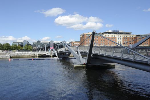 A beautiful scene in Dublin, the beautiful capital of Iteland