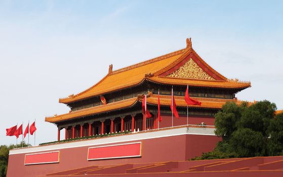 Palace Forbidden city in Beijing, China