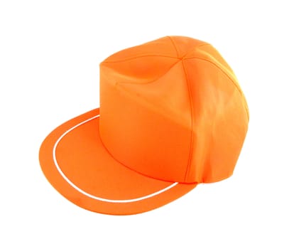 Orange Cap isolated on white background