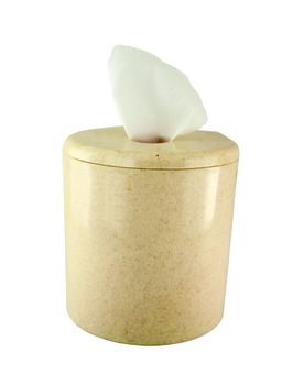 Tissue of Box  on white background