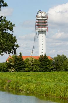 Radio Television Tower collapsed (Holland)