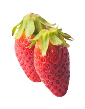 strawberry, fresh red strawberry on the background