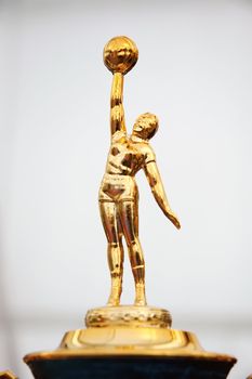 Statue on the trophy