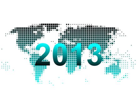 World map 2013