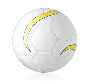 Nice and soft football for all soccer isolated 