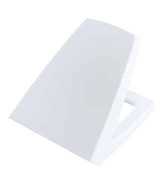 Toilet bowl cover the toilet kit accessories in white color