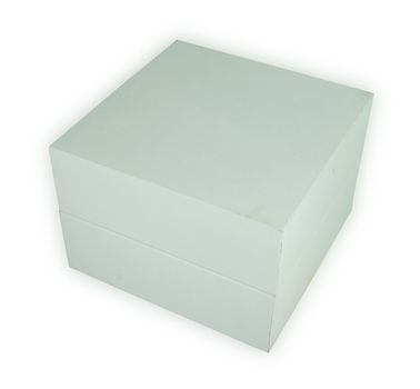 small box on white background