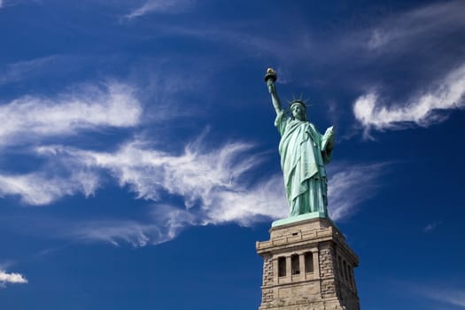 The Statue of Liberty at New York City