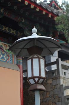 Detail of a Chinese Buddhist temple
