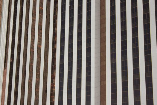 The side of a very big casino or business building or hotel resort