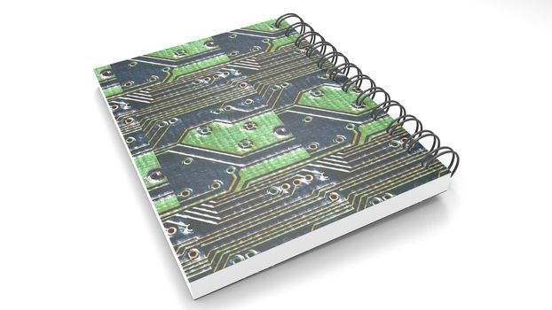 recycle paper notebook