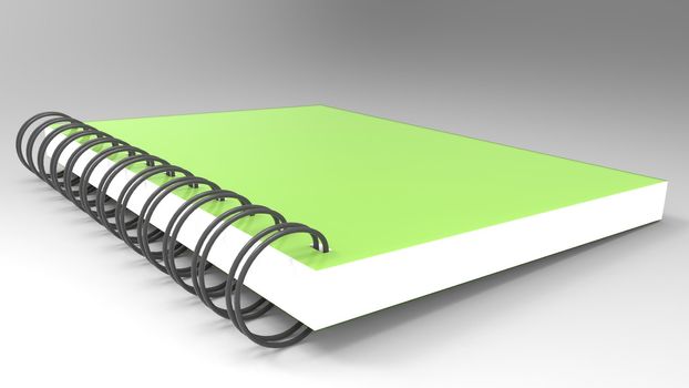 recycle paper notebook