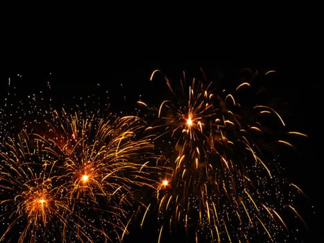 image of firework as background 