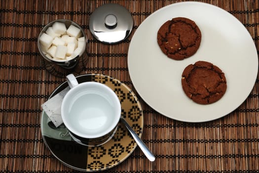 Tea and cookie