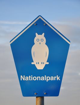 Sign national park