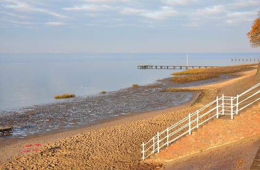 Beach in Dangast, North Sea