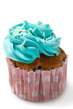 Blue Cupcake Icing