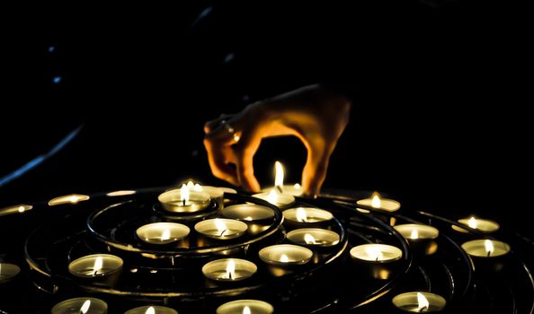 Candles, Notre Damme, Paris