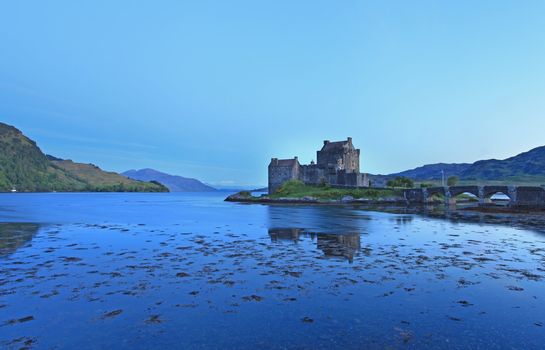 Eilan Donan in the Scottish highlands the setting of the film highlander