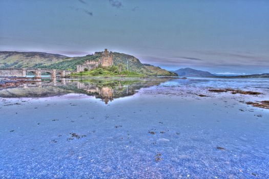 Eilan Donan in the Scottish highlands the setting of the film highlander