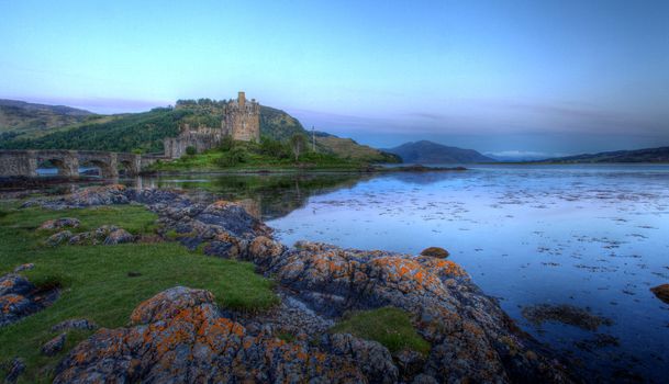 Eilan Donan in the Scottish highlands the setting of the film highlander