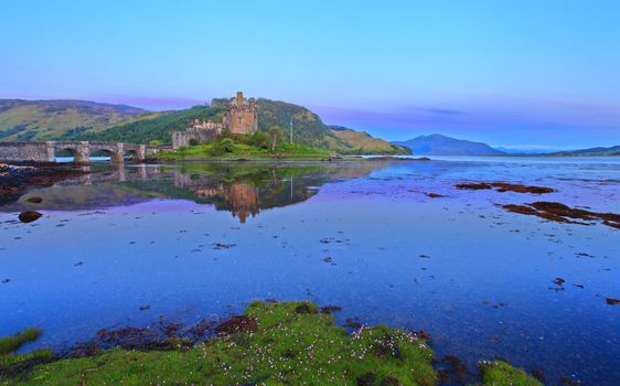 Eilan Donan in the Scottish highlands the setting of the film highlander