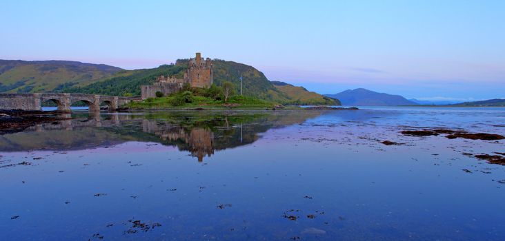 Eilan Donan in the Scottish highlands the setting of the film highlander