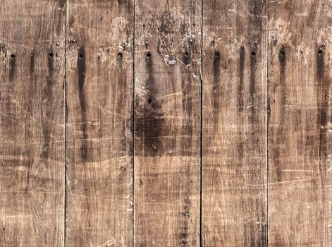 Weathered wood texture background in vertical pattern, natural color.