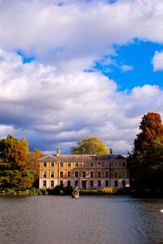 Autumn season at Kew Gardens, London