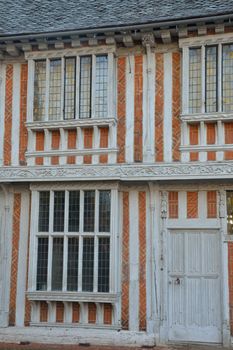 Door of timber framed building