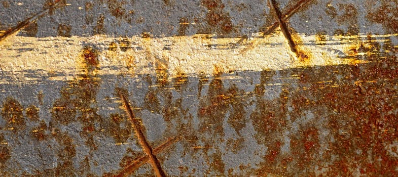 Background of rusty metal