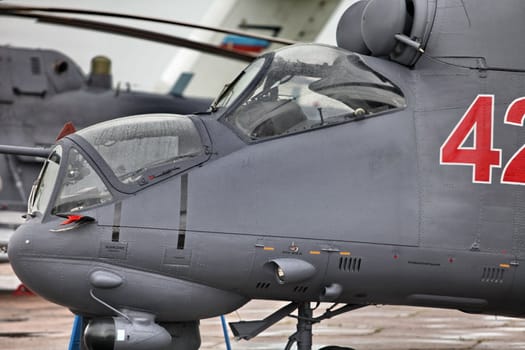  Russian attack helicopter a fragment