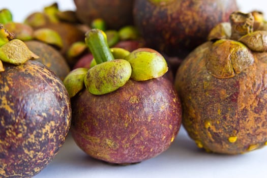 Tropical fruit, mangosteen