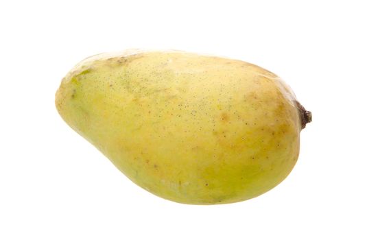 mango. yellow mango isolated on background.