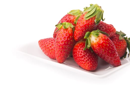 strawberry, fresh red strawberry on the background