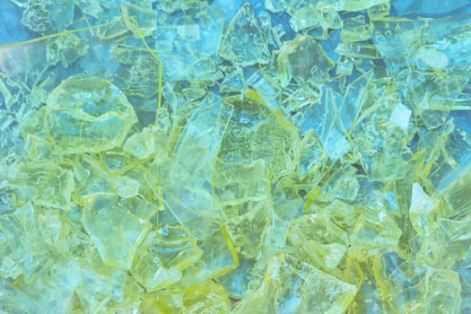 close-up shot of a colorful crystal background