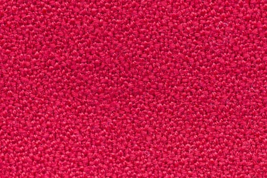 Close up shot of red seamless fabric texture