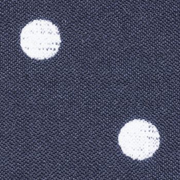 Close up shot of violet polka dot seamless fabric texture