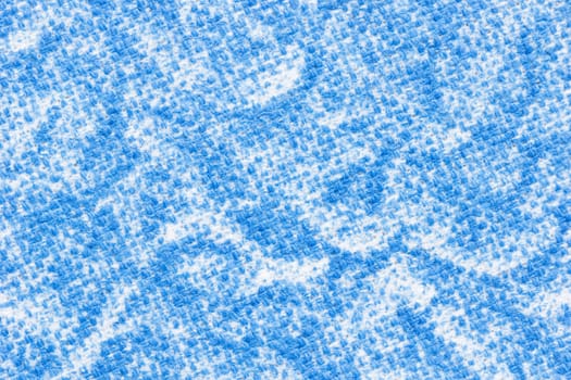 Close up shot of blue seamless fabric texture