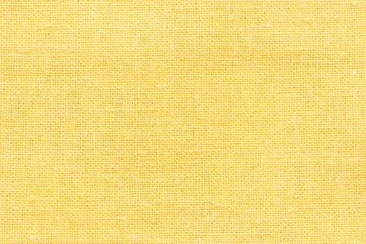 Close up shot of yellow seamless fabric texture