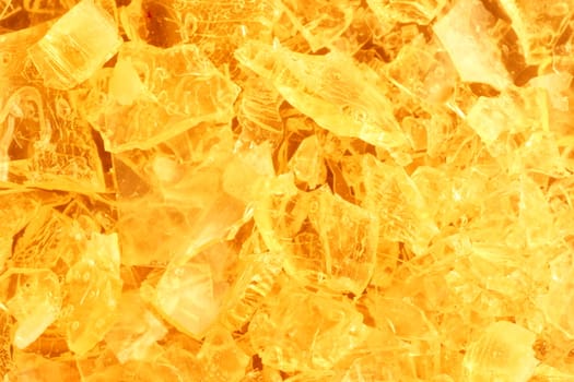 close-up shot of a colorful crystal background