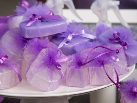 lavender soap on the open market