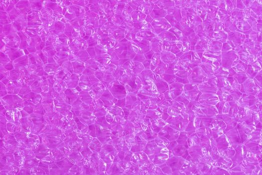 closeup shot of abstract magenta bubble background