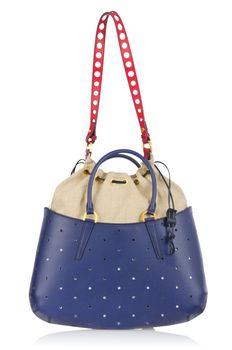 Nice elegant woman bag isolated on the white