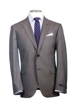 Formal suit in fashion concept